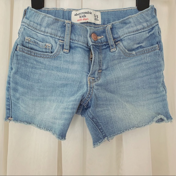 Girl’s Abercrombie Midi Shorts - Picture 1 of 4